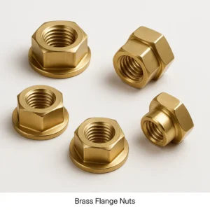 Brass Flange Nuts