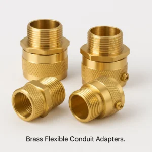 Brass Flexible conduit Adapters