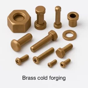 Brass cold forging