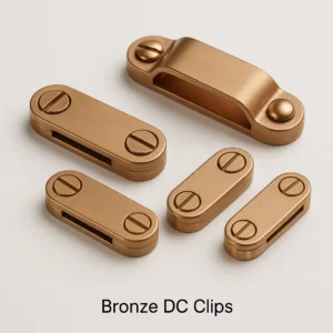 Bronze DC clips
