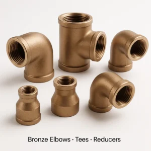 Bronze Elbows, Tees, Reducers