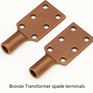 Bronze Transformer spade terminals