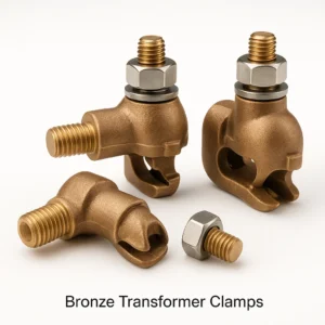 Bronze transformer clamps
