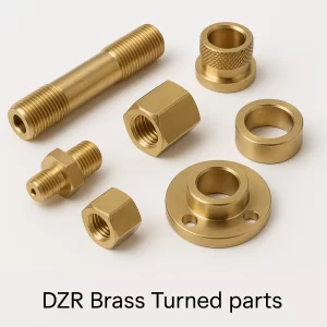 DZR Brass Turned parts
