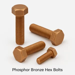 Phosphor Bronze Hex Bolts