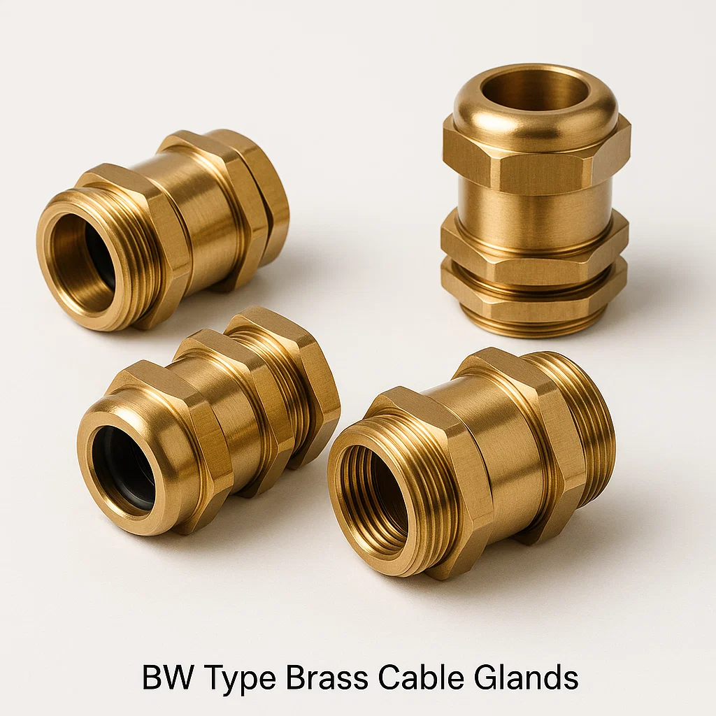 BW Type Brass cable Glands