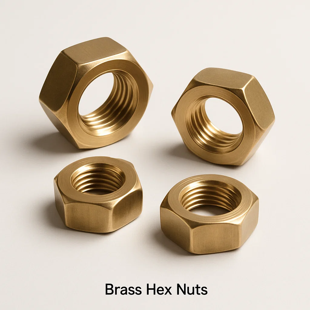 Brass Hex Nuts