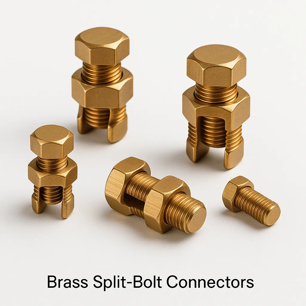 Brass Split-Bolt Connectors