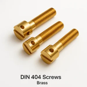 DIN 404 Screws Brass