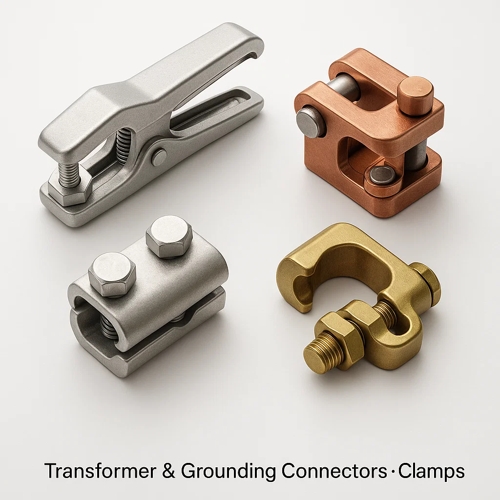 Transformer & Grounding Connectors clamps