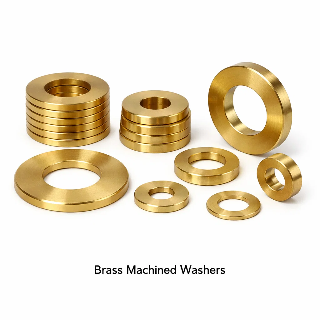 Brass Machined Washers