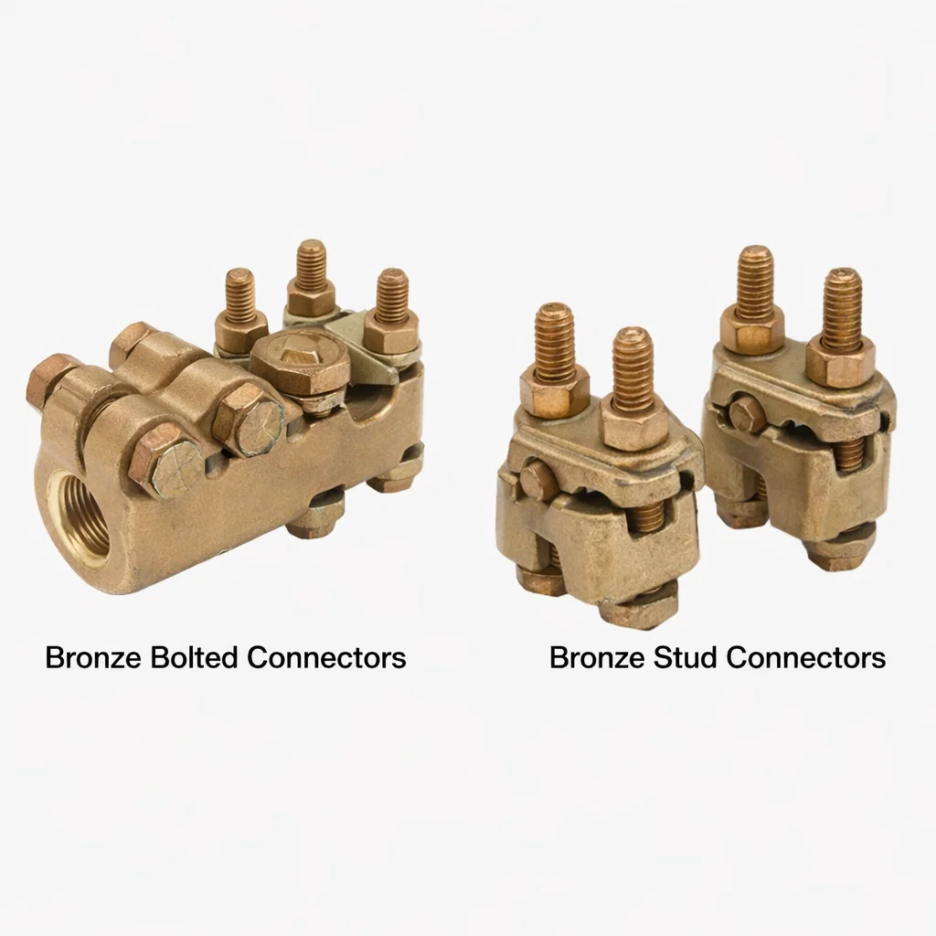 Bronze Bolted Connectors & Bronze Stud Connectors