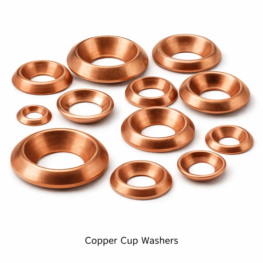 Copper Cup Washers