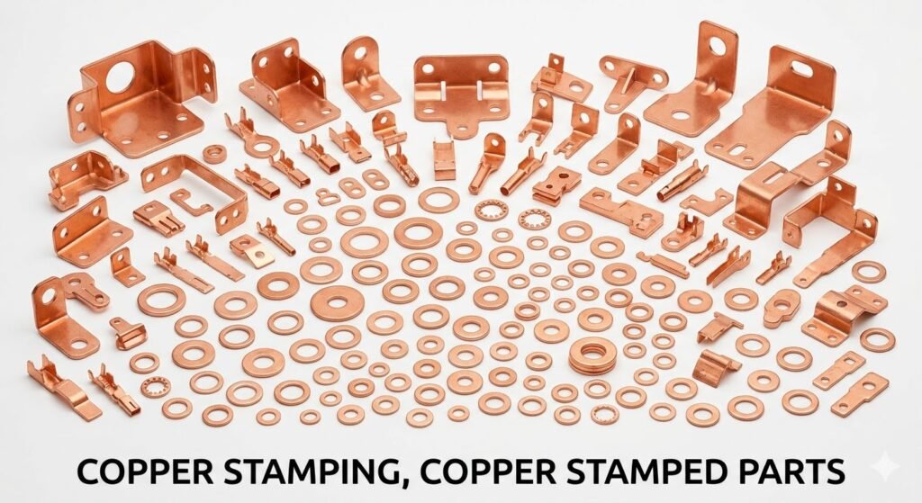 Copper Stamped Parts and Pressed Parts – Precision Copper Stampings from Jamnagar