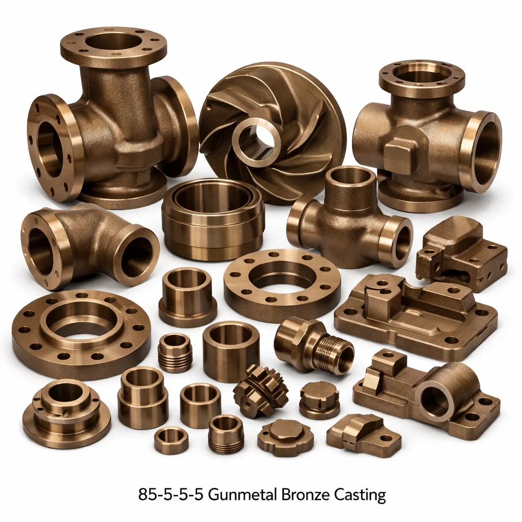 85-5-5-5 Gunmetal Bronze Casting