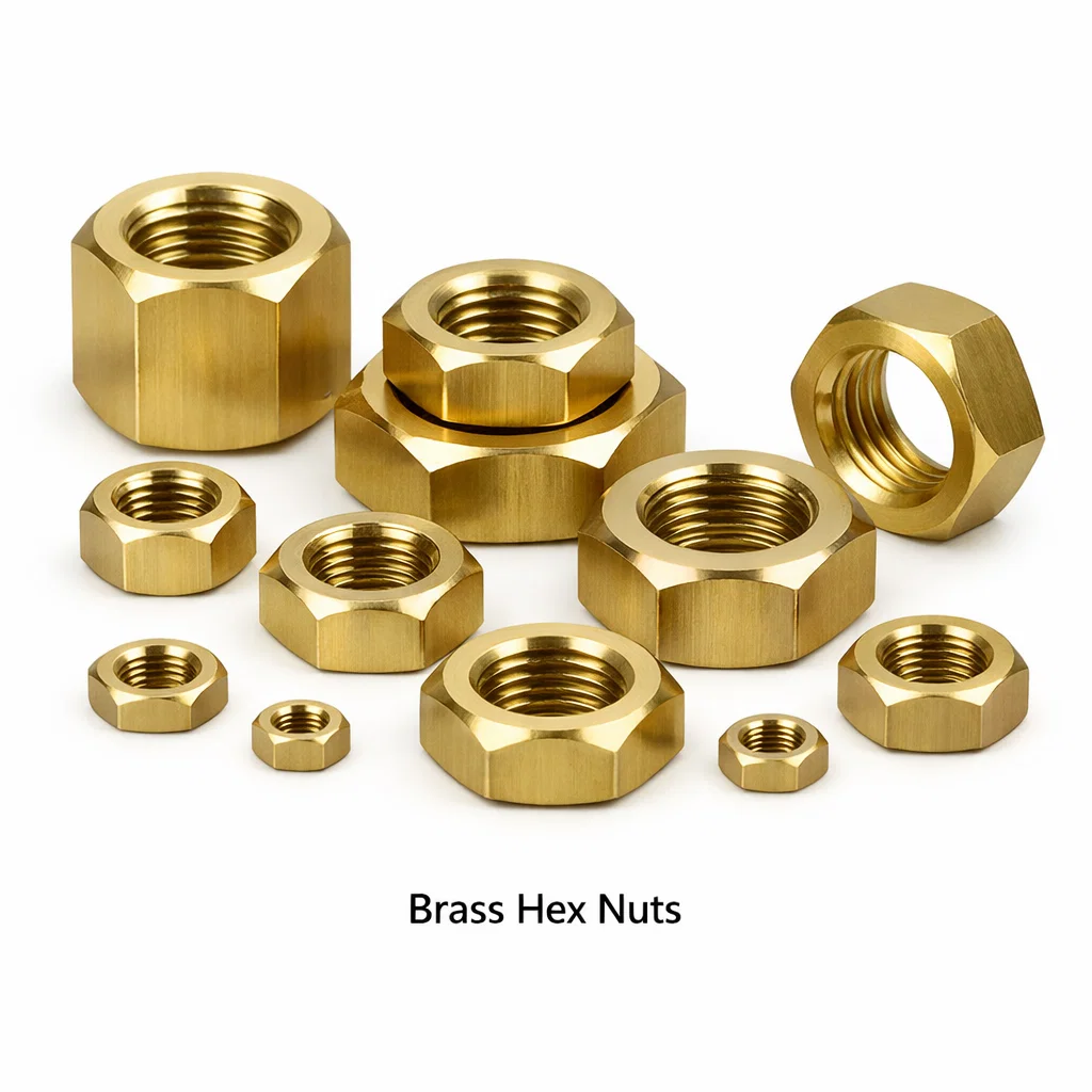 Brass Hex Nuts