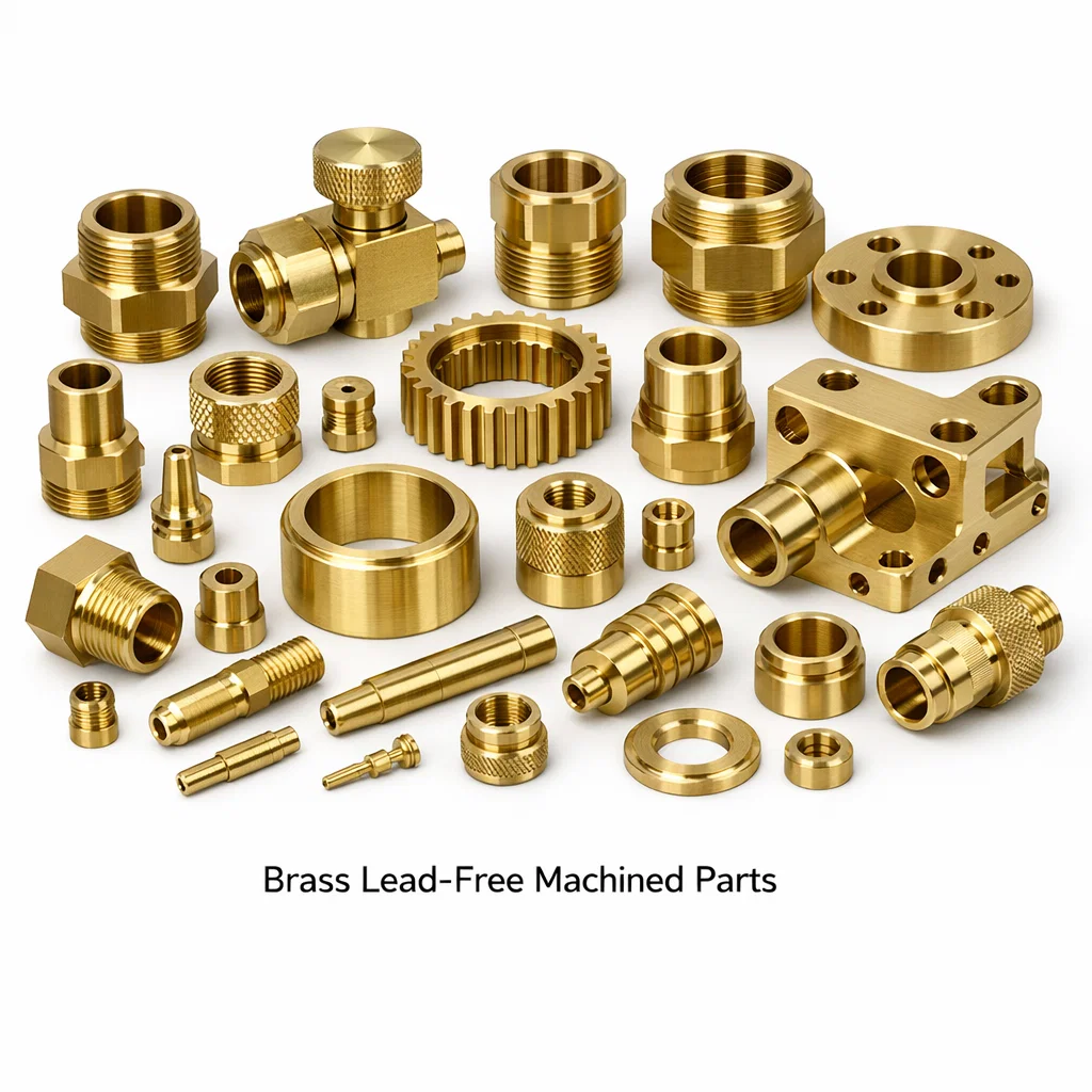 Brass Lead-Free Machined Parts