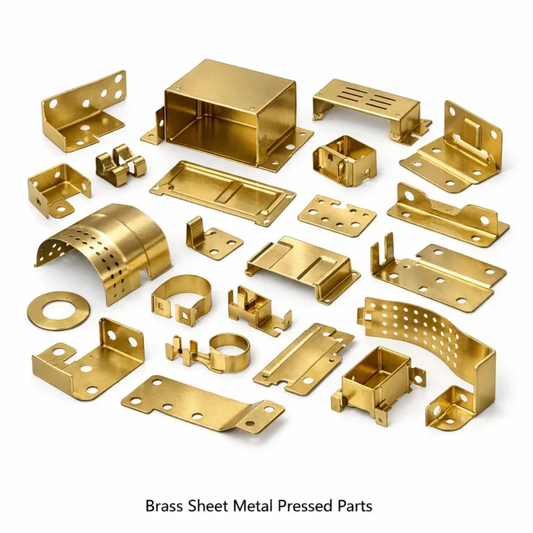 Brass Sheet Metal Pressed Parts Components