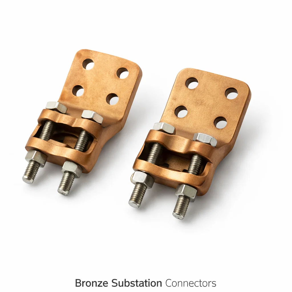 Bronze Substation Connectors