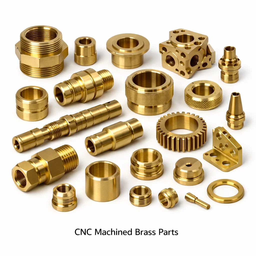CNC Machined Brass Parts